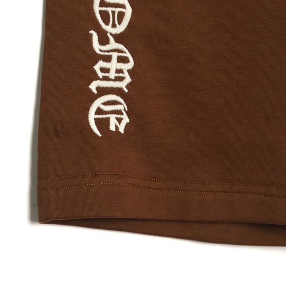 Brown Chrome Hearts Logo Embroidered Shorts - Picture 7 of 9